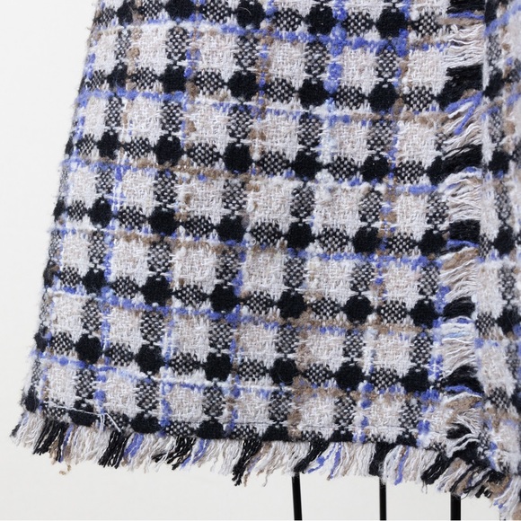 Eliza J Plaid Tweed Dress - Picture 2 of 6